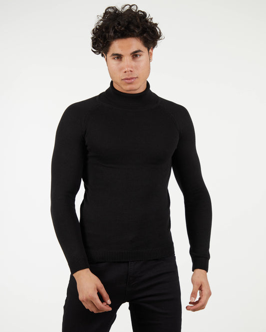 LAGOS BLACK | Turtle Neck Sweater
