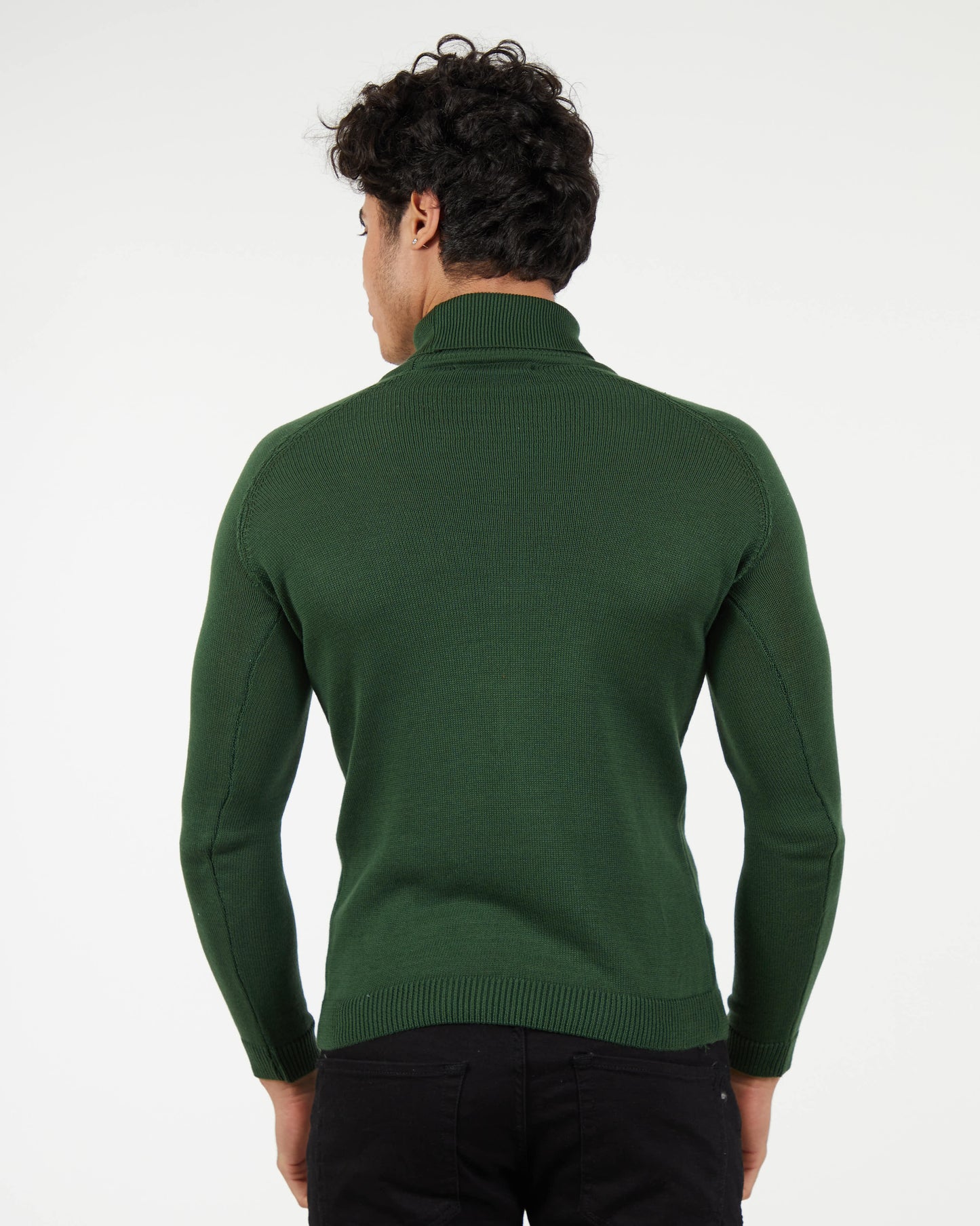 LAGOS HUNTER GREEN | Turtle Neck Sweater
