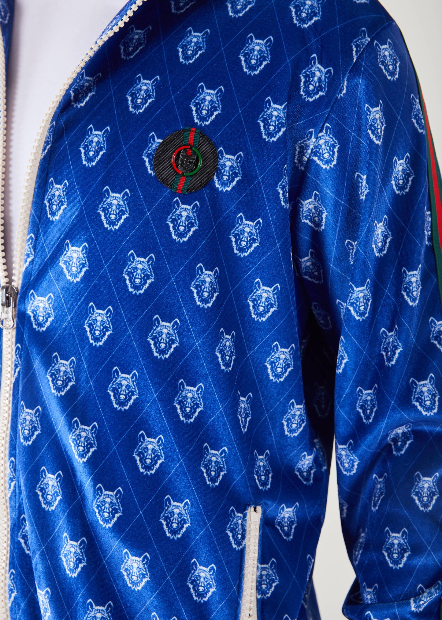 Men's Royal Zip Up Sweat Suit | SETS