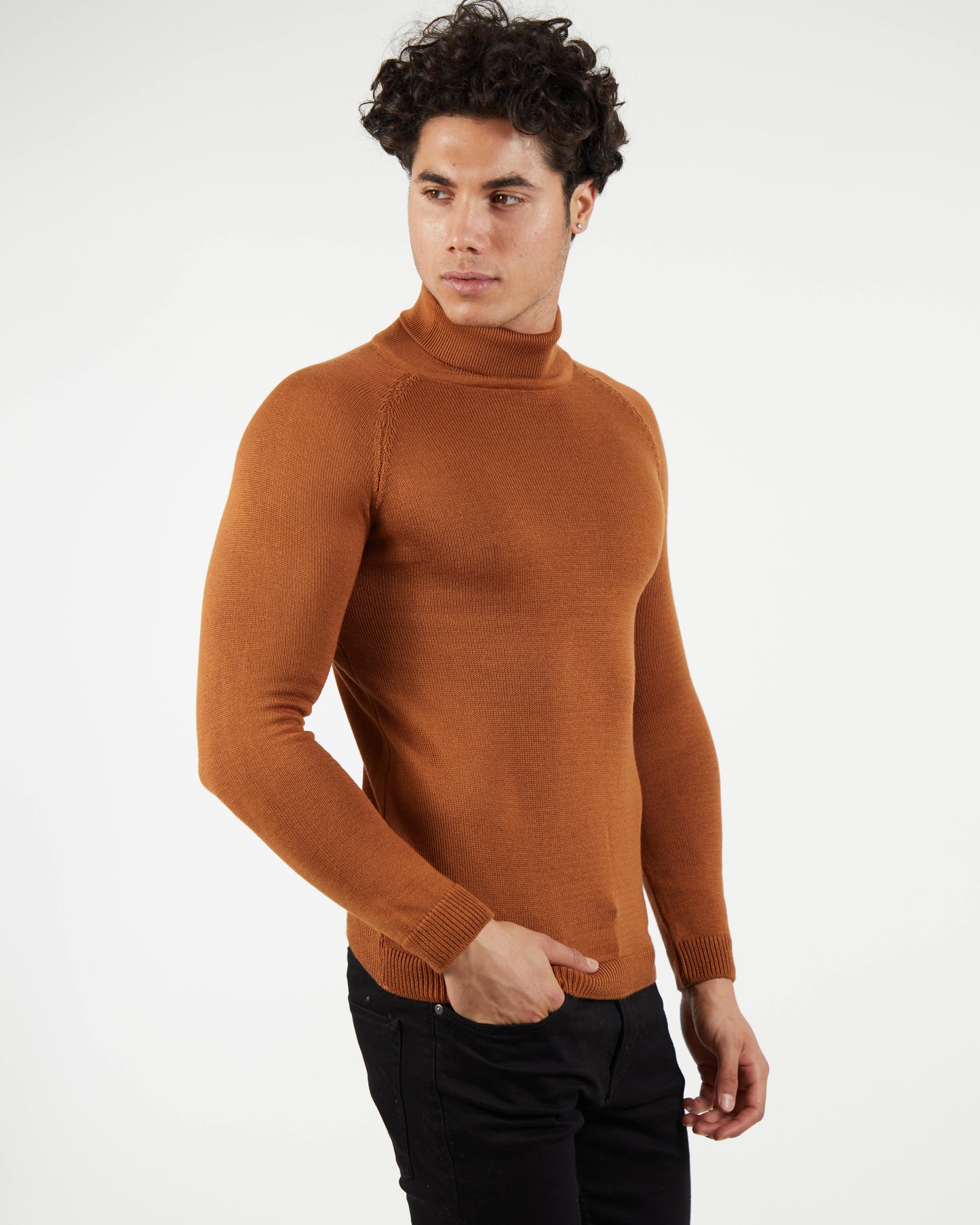 LAGOS RUST | Turtle Neck Sweater