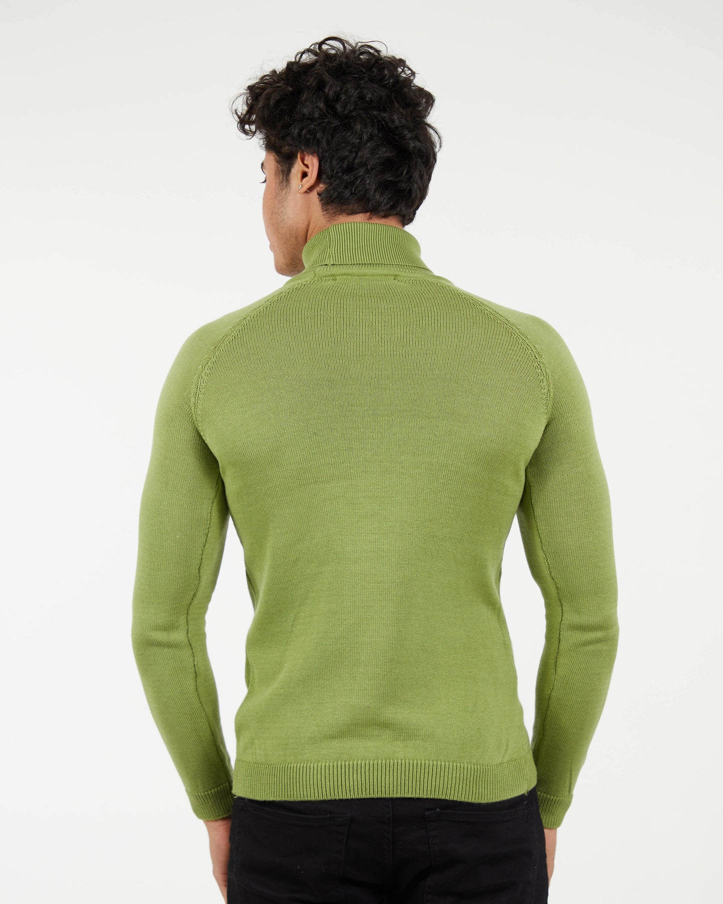 LAGOS LIME | Turtle Neck Sweater