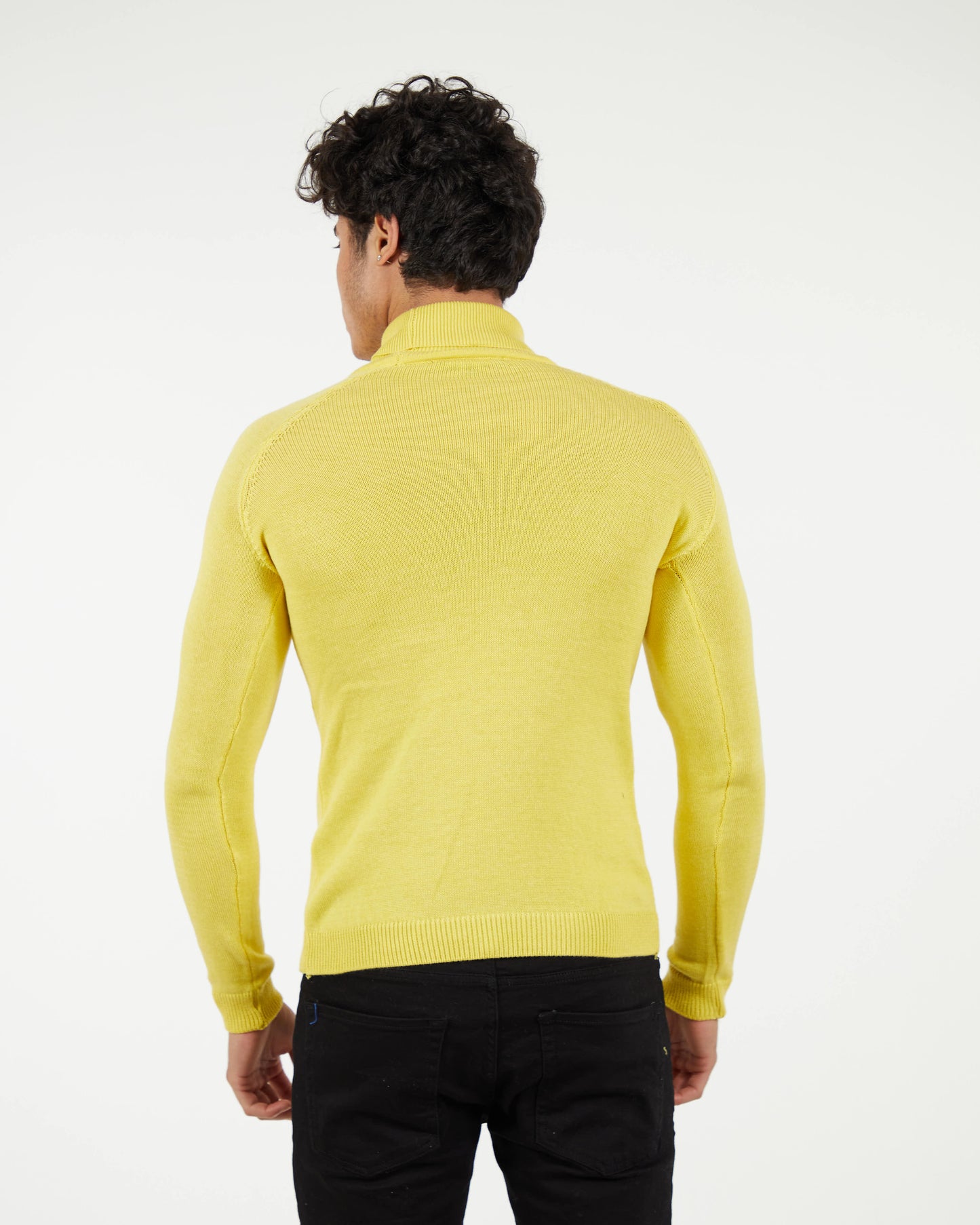 LAGOS YELLOW | Turtle Neck Sweater